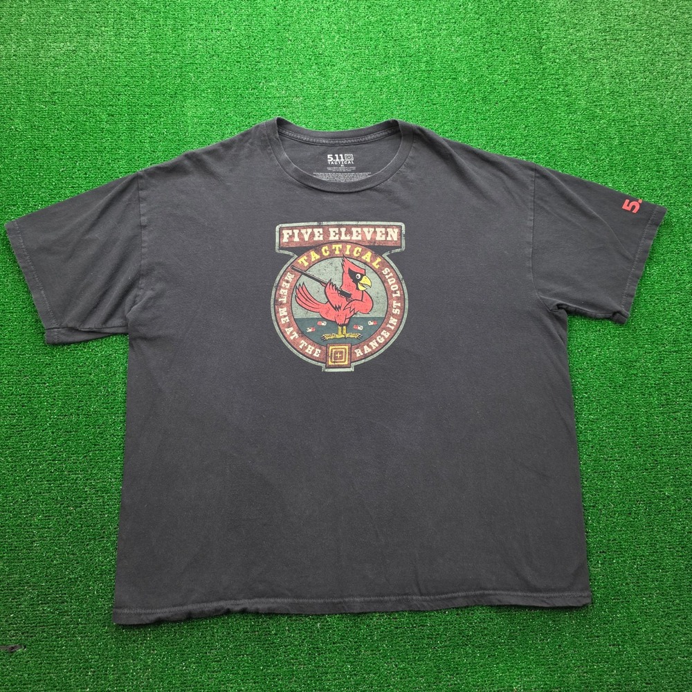 5.11 Tactical St Louis Cardinal Meet Me At the Range Graphic Tshirt Mens XL